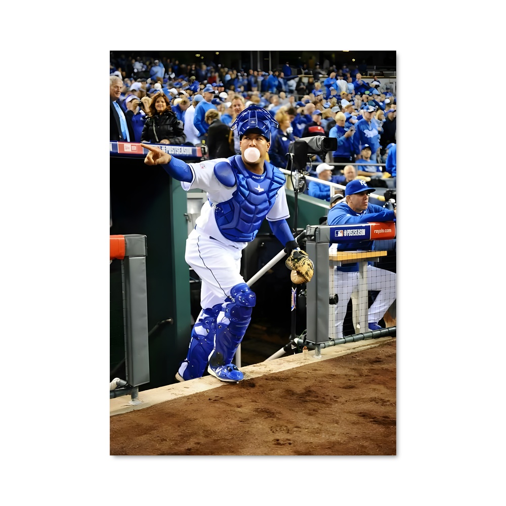 Poster Prêt pour le Home Run – affiche Baseball